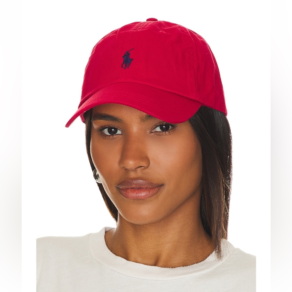 Polo Ralph Lauren chino cap red hat